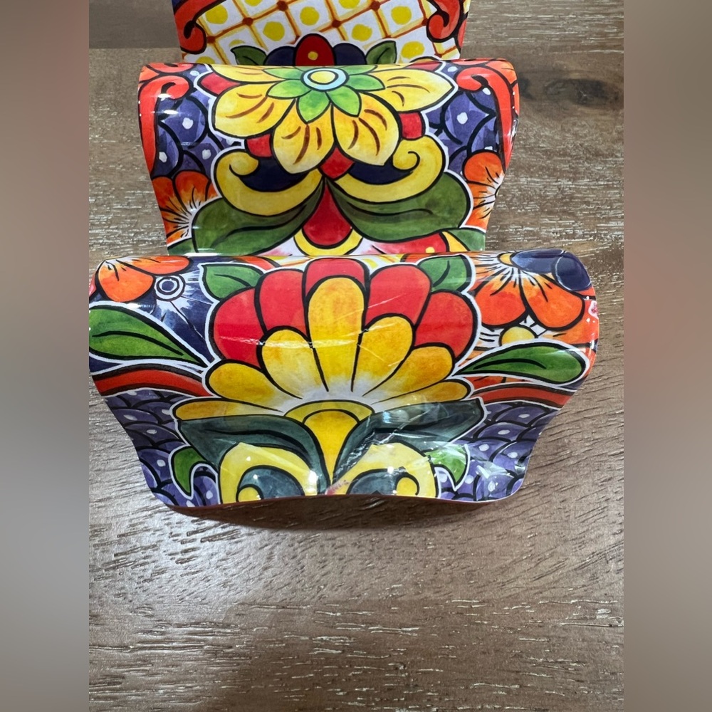 Colorful Floral Taco Holder - Picture 3 of 5